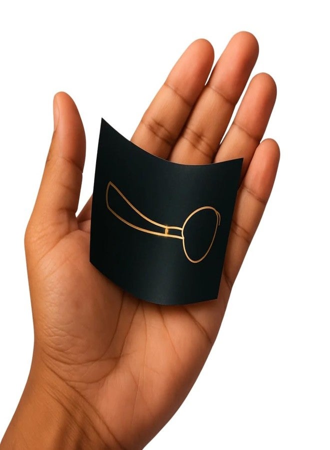 مايلز ماجيك خدعة سحرية من مايلز ماجيك: ثني الملعقة الورقية | خدعة بصرية لثني الملعقة | أداة سحرية سهلة للعروض القريبة وعروض الشارع مع تعليمات - Image 1